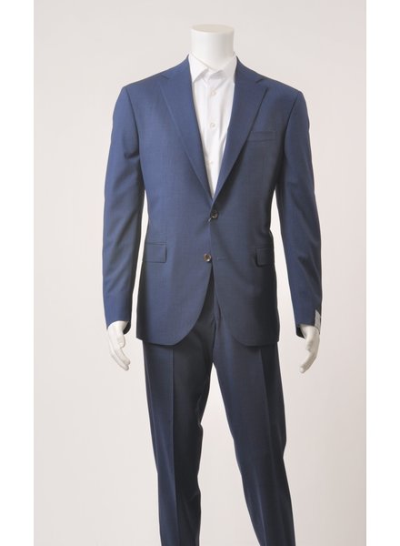 JACK VICTOR Slim Fit Mid Blue Suit