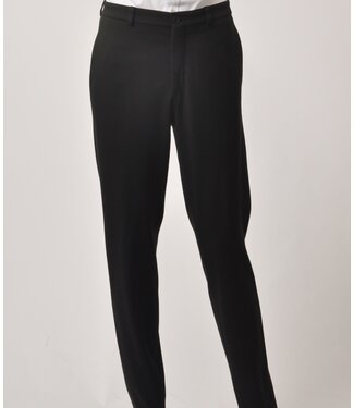 JACK VICTOR Slim Fit Black Stretch Pants