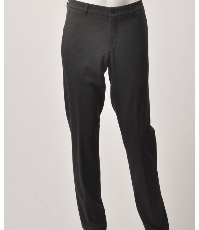 Slim Fit Charcoal Stretch Pants