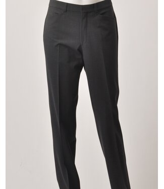 RIVIERA by JACK VICTOR Slim Fit Charcoal Grey Dress Pants