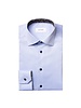 ETON Slim Fit Blue with Navy Buttons Dress Shirt