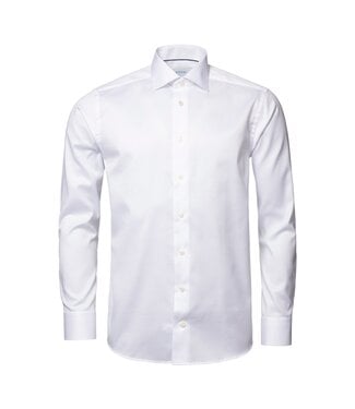 ETON Slim Fit White Twill Shirt