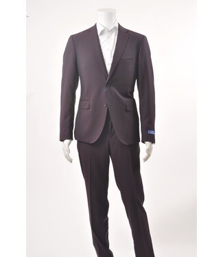 PAUL BETENLY Slim Fit Aubergine Suit