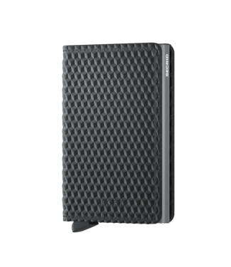 SECRID Cubic Black-Titanium Slimwallet