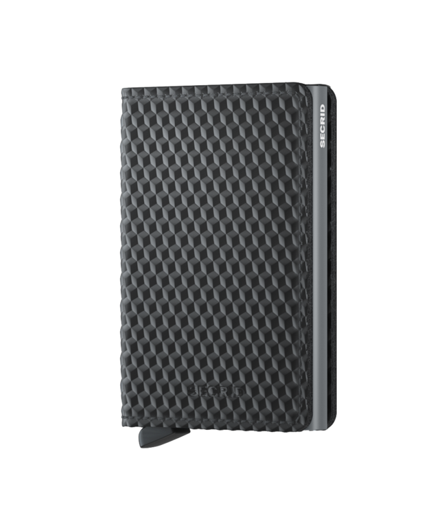 Cubic Black-Titanium Slimwallet