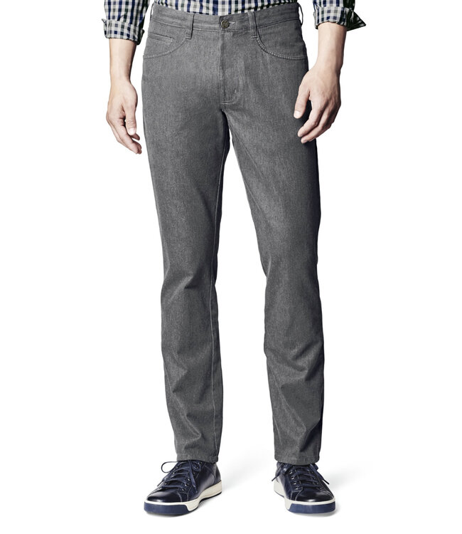 Classic Fit Charcoal 5 Pocket Pants