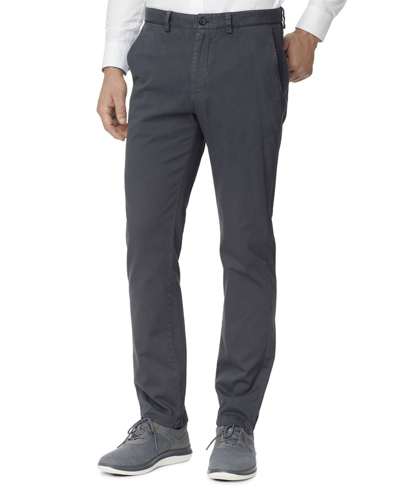 JOHNSTON & MURPHY Classic Fit Navy Casual Pant
