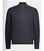 PAUL & SHARK Navy Button Neck Sweater