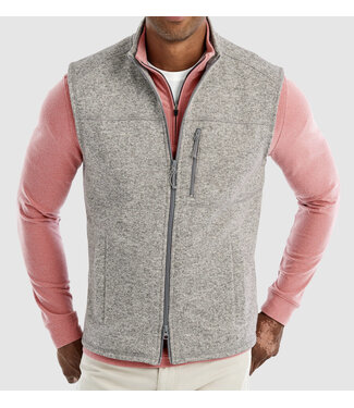 JOHNNIE-O Grey Wes Wind Vest