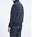 Navy Quilted Save the Sea Sweater Jacket