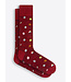 BUGATCHI Wine Multi Sport Cotton Socks