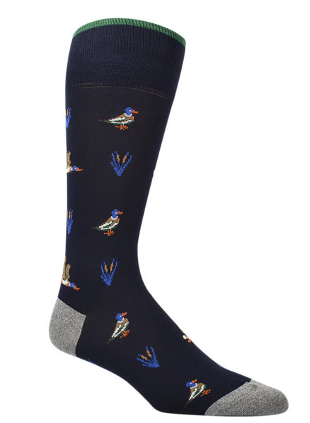 DION Navy Duck Socks