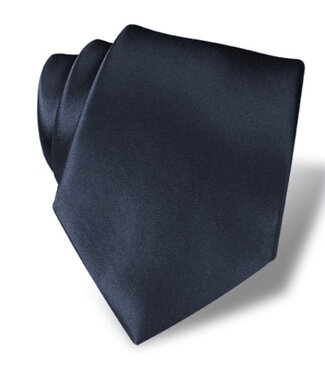 DION Navy Matte Finish Silk Tie