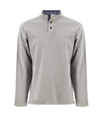 OLD RANCH Classic Fit Grey Danby Henley