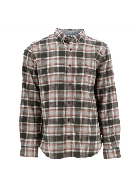 OLD RANCH Classic Fit Dark Shadow Plaid Sequoia Shirt