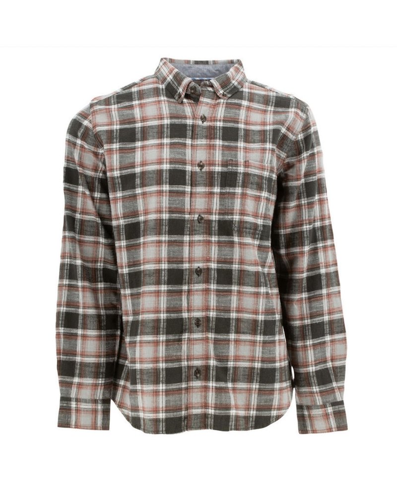 OLD RANCH Classic Fit Dark Shadow Plaid Sequoia Shirt