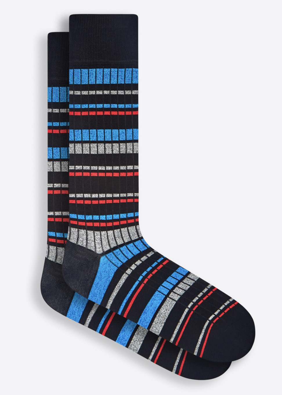 Black Striped Socks Benjamin's Menswear