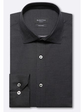 BUGATCHI Modern Fit Black with Grey Shirt