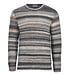 Grey Brown Crew Neck Sweater