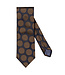 Navy with Brown Dot Tie