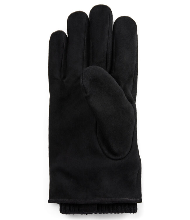 Black Suede Sheep Skin Gloves