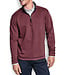 JOHNSTON & MURPHY Berry Reversible Solid 1/4 Zip