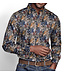 Classic Fit Navy Printed Shirt