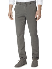 JOHNSTON & MURPHY Classic Fit Grey Casual Pant