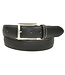 BENCH CRAFT Black Braid Embossed Belt