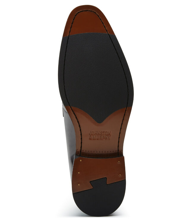 Black Meade Cap Toe Shoes