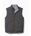 Charcoal Reversible Full Zip Vest