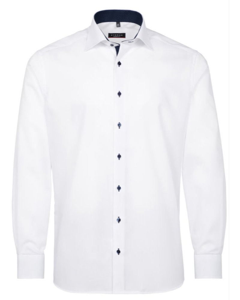 ETERNA Modern Fit White Dress Shirt