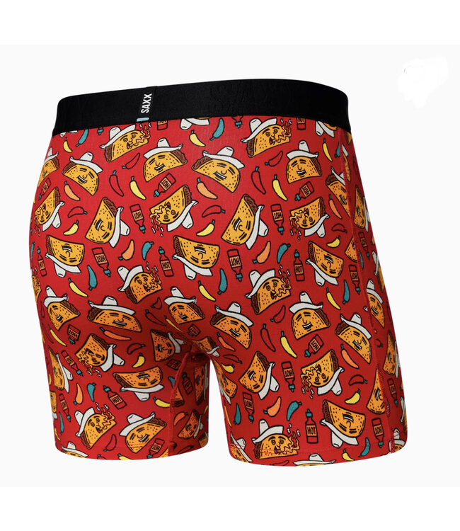 Slim Fit DropTemp Red Tacqueria Boxer Brief