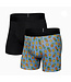 SAXX Slim Fit DropTemp Pina Whole Lotta 2 Pkg Boxer Brief