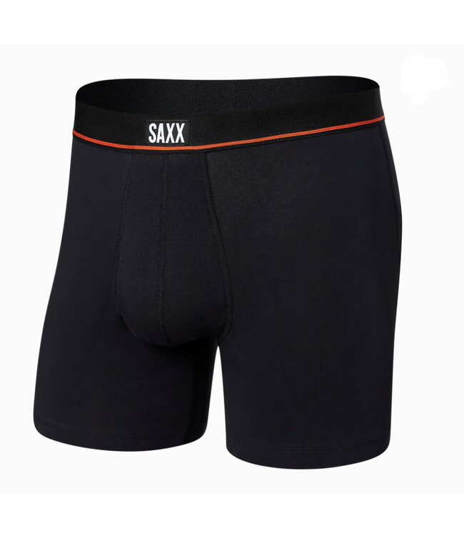 SAXX Non-Stop Stretch Cotton Boxer Briefs - Men's Boxers in Slate