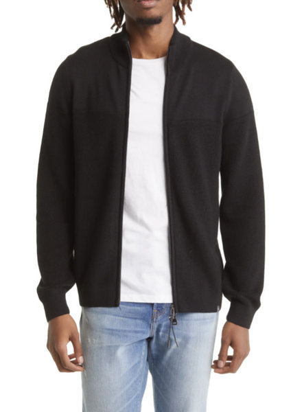 BRAX Charcoal Full Zip Sweater