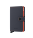 Matte Night Blue Orange Miniwallet