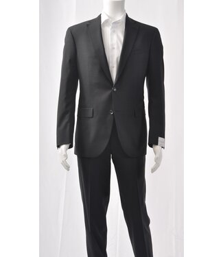 JACK VICTOR Modern Fit Black Grey Check Suit