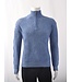 BUGATCHI Denim Blue 1/4 Zip Sweater