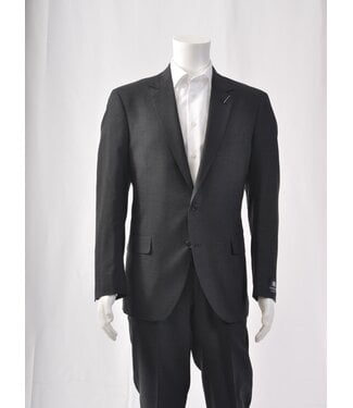 COPPLEY Classic Fit Charcoal Navy Block Suit