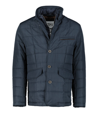 S4 Navy Quilted Jacket