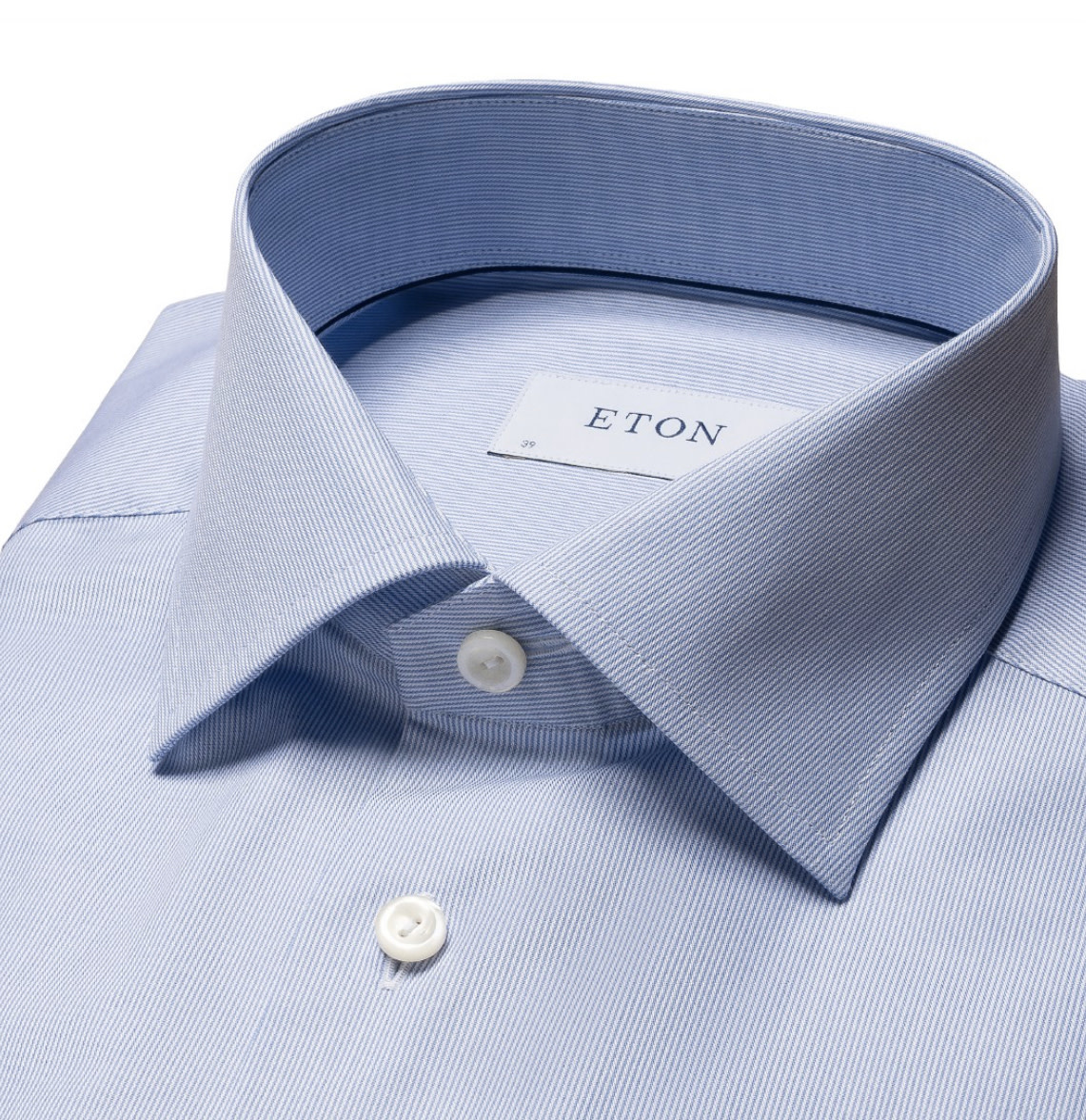 Men's Blue Slim Fit Striped Shirt