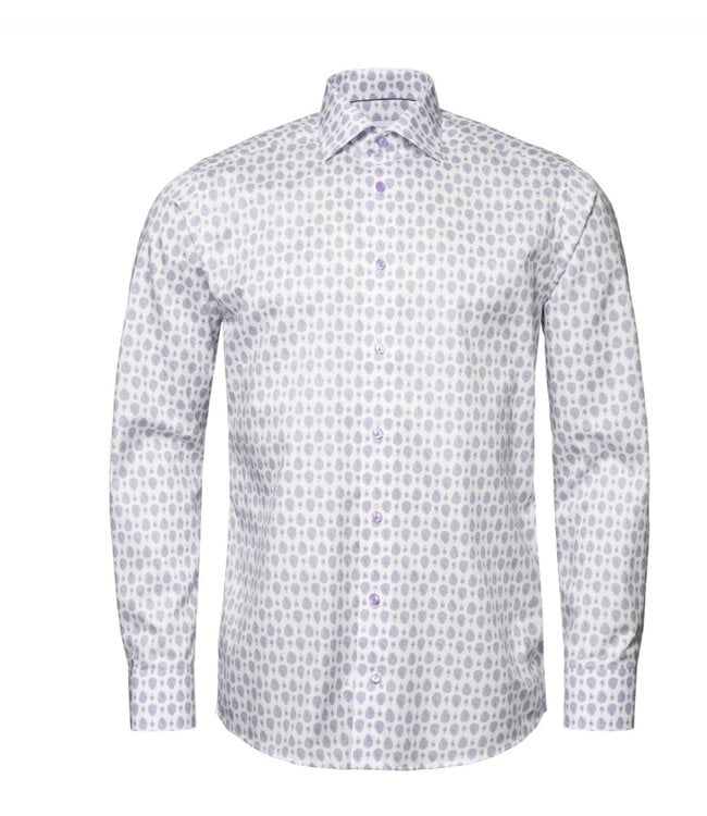 Modern Fit White with Paisley Shirt