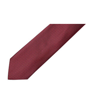 7 DOWNIE Red Silk Tie