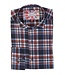 7 DOWNIE Modern Fit Blue Plaid Shirt