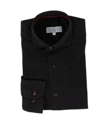 7 DOWNIE Modern Fit Black Denim Shirt