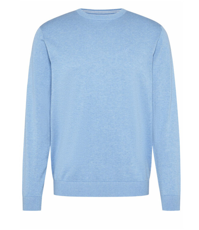 Blue Crew Neck Sweater