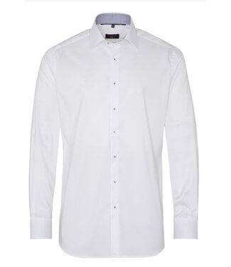 ETERNA Slim Fit White Performance Shirt