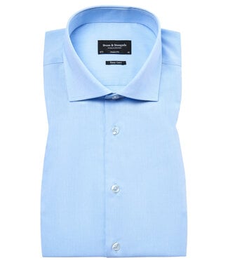 BRUUN & STENGADE Modern Fit Light Blue Giggs  Shirt