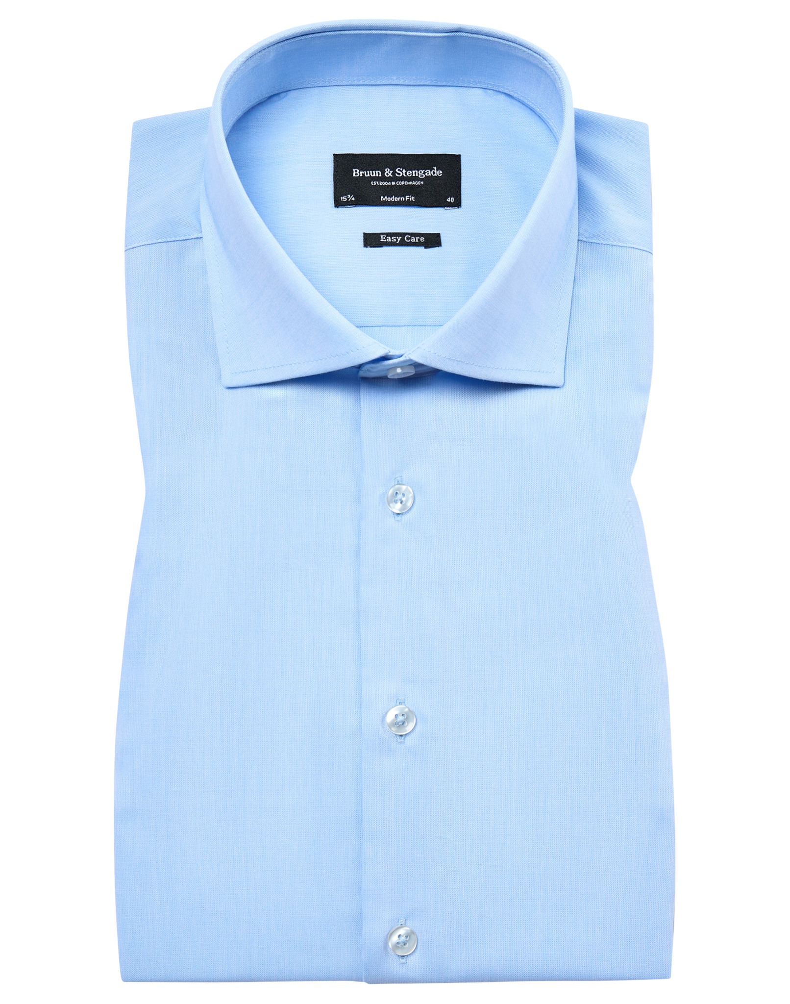 Modern Fit Light Blue Giggs Shirt - Benjamin's Menswear
